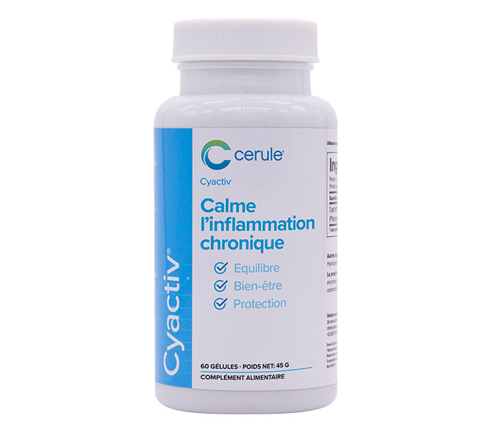 Cyactiv Cerule — calme l'inflammation chronique, 60 gélules